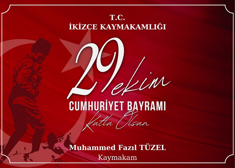 29 Ekim Cumhuriyet Bayramı Kutlama Programı